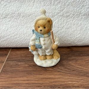 Cherished Teddies Earl  Warm Hearted Friends Bear figurine
